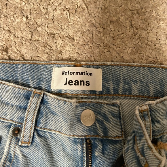 Reformation Julia High Cigarette Jeans - Picture 4 of 5